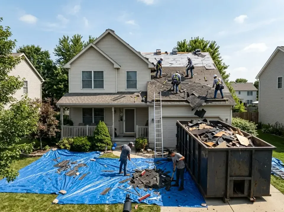 roof-replacement-debris-remova-004 — frequently asked questions, Cheapest Dumpster Rentals in Rancho Santa Margarita, CA